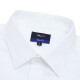 G2000 shirt long-sleeved business commuting shirt no-iron fabric 16021073 [point pattern no-iron] white 07/175