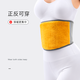 Hengyuanxiang protective belt to keep warm, warm waist, protect stomach, heat to prevent cold, middle-aged and elderly men and women, autumn and winter plus velvet hot compress belt, full circle of German velvet thickened L Weight 140-170 Jin Jin equals 0.5 kg