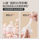 
Pigeon newborn baby anti-bloating wide-caliber PPSU bottle 240ml Classic Mickey 6 months + AA238