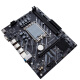 Medalla de oro de China del Sur H610/B760m Juego de CPU de placa base con Intel i5 12400F/12600KF/12490F/i3 12100F Tablero U Set Black Myth Wukong Game Computer H610m-K
