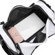 Nike (Nike) Fitnessbeutel Männer und Frauen Sportbeutel große Kapazität Basketball-Tasche Crossbody-Umhängetasche Sport Fitness Ausrüstung Tasche Weiß DX9789-100 Einzelgröße