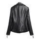 Zongchun Genuine Leather Jacket Women's Short Genuine Leather Jacket Spring and Autumn New Korean Style Versatile Lambskin Jacket Short Slim Motorcycle Jacket Black 3XL