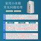 CHIGO 239 liter three-door refrigerator household small first-class energy efficiency large-capacity refrigerated fresh-keeping soft-frozen partitioned storage energy-saving three-temperature zone refrigerator for rental house trade-in 239 liter three-door three-temperature zone white model first-class energy efficiency