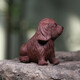Yuehu Mingqing Yixing purple sand tea pet cute dog ornaments handmade can raise tea tray accessories tea play hair pulling and wealth making puppy
