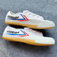 Pull-back shoes classic retro canvas shoes men's shoes women's shoes running shoes track and field shoes training shoes body test shoes WD-2A pull-back WD-2A white 42