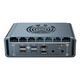 Control doble N5105 Ventilador de enfriamiento de cuatro núcleos Versión ROS ROS Soft Router Linux Control industrial de control industrial Win11 Puerto de red cuádruple con puerto serie Dual Display 4K Pantalla 4G Slot N100 16g Memoria + 256g Estado sólido G31 Modelo de ventilador gris N6210 M.2-I226 Network Network