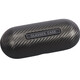 Mincity Cuir Anti-compression Fibre de carbone Modèle de lunettes Boîtes de soleil Boîtes de soleil GRANDS PORTABLE CAPSOULE CYLINDRIQUE CAPSOULE LOCESSURES BOX NOIR + LES VERRES TISSAUX