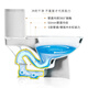 Huida Baño de tres piezas Ducha de baño Mabinete de baño de 80 cm Gabinete de baño Jet Siphon Sujeto de tres funciones Ducha 6218 +5510 Ducha +1381 Silk Cloud Ash de 305 mm Distancia de fábrica Fábrica Directora Directa Seguro nacional