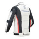 
GHOST RACING Motorcycle Cycling Clothing Set Four Seasons Universal Men's Windproof Breathable Anti-fall Motorcycle Clothing Jacket Motorcycle Racing Clothing Light Gray Top M