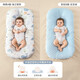 
Betas bed mid-bed baby newborn baby bed crib comfort bionic pressure and anti-shocking artifact space travel [anti-shocking + slope pillow] 0-1 year old