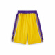 Nike (NIKE) official boys Los Angeles Lakers ICON NBA kids shorts summer sports pants HJ7716 728 Amarillo yellow 120 M