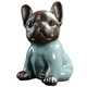 FW Keramikhund Ornamente Zodiakschilder für Wohlstand 12 Zodiakschilder von Hund Jahr Maskottchen Wohnzimmer TV-Schrank Eingang Home Office Dekoration Bläste kleine Geschenke Haus Hunde-Links links