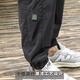 JEEP SPIRIT Jeep 2025 Working Summer Men's Leisure Pants Loose Quick-Drying Sports Pants Thin Harlen Charge Pants Black 3XL Recommended Weight 190-210Jin [Jin equals 0.5 kg]