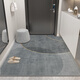 Hua Feihua entrance door light luxury mat entrance bedroom entrance living room stain-resistant carpet entry Geometry 300*400cm whole piece customized model non-returnable and non-exchangeable