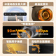 Sakura (SAKURA) 23 cubic range hood household side suction range hood stove set automatic cleaning and free washing intelligent wave sensing smoke stove set default natural gas JC01+B9209 [Smoke Stove Two-piece Set]
