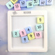 Macaron Huarong Road Toy Car Digital Children's Three Kingdom Puzzle 7-10 ans Training Thinking Girl 10th Nivel Pink 2345678-10 bébé 9-11 ans enfant