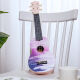 
High-value ukulele beginners, students, adults, females and internet celebrities can play small guitars 23-inch graffiti purple standard version