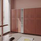 Entrée dans l'armoire de rangement d'armoire de limature en fer de luxe avec armoire à bas de coiffure basse armoire de ranget de ranget armoire de rangement armoire en fer armoire latérale mystérieuse gris / armoire centrale b (800 * 400 * 1050)