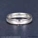 Kai Bao Lou Pt950 platinum couple ring men and women platinum ring ring fixed ring smooth plain ring g No. 11 4.03