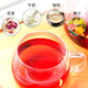 Mingyuan Glass Flower Tea Cup Office Water Cup High Temperature Resistant Anti-Explosion Household Drinking Water Transparent Glass Cup with Handle Sleek Glass Cup 400ml