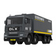 Delixin children's toy car city transport vehicle high-quality simulation model drop-resistant van large truck freight fleet medium-sized container truck 661