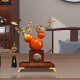 Yunya Ruyi Persimmon Nuevo gabinete de la sala de estar de estilo chino Adornos de vinos Light Luxury Office Decoration House Moving New Home Gift Ruyi Gourd Ornnnnnaments [Caja de regalo]
