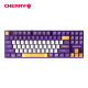 Cherry Cherry Keyboard MX8.2 Xaga Obsidian Индивидуальная клавиатура Механическая клавиатура Беспроводная трехмодовая трехмодовая клавиатура Настраиваемая электронную карту клавиатуру клавиатуры.