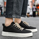 Fan Xiaoru Black Black Splaed Soled Shops Shoes Men's 2025 Nuevos deportes y zapatos casuales de skate sin desliz