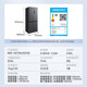 Midea 753mm wide 407/457/459 cross-door four-door 60cm ultra-thin zero-embedded first-level energy efficiency air-cooled frost-free and odor-free large-capacity household refrigerator MR-457WUSPZE Sky Gray