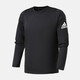 Adidas d'été Nouveaux collants pour hommes de la forme d'entraînement complet de l'entraînement complet en cours de t-shirt à manches longues hk2336 hk236 HJ9926