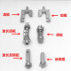 
Door lock accessories Old style press door lock accessories Universal gear tooth frame anti-locking HOOPLY Silver Standard Silver 9928 hand buckle