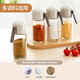 Maxcook quantitative salt shaker seasoning jar push-type seasoning bottle controllable meterable salt shaker 180ml MCPJ2778