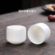 Bi Fang utensils Dehua mutton-fat jade white porcelain wine set set with gold tracing, small wine cup, half Jin Jin is equal to 0.5 kg, sake and white wine divider, three liang ceramic small wine cup set, beauty pot, one pot, 6 cups - gold tracing style (flask 170 ml)