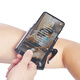 FIEGEL Unisex Marathon Rotatable Sports Running Cell Phone Arm Bag Cell Phone Arm Cover Fitness Cell Phone Bag Wrist Bag