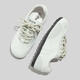 Beier Puff weiße Schuhe für Frauen im Herbst Neue 2024 Schuhe mit vielseitigem Nischen flach alleinige Deutsche Trainingschuhe B3519 Beige 35