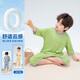 
Zuoxi children's pajamas boys summer clothing 2025 new summer boys home clothing set air conditioning suit green 160