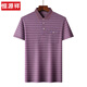 
Hengyuanxiang pure cotton daddy ice silk short-sleeved T-shirt summer clothing 40-50-year-old middle-aged men's top summer middle-aged and elderly grandfather men's clothing 9934 red [65% cotton] M 165 [115Jin [Jin equals 0.5 kg]]