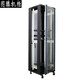 Tuteng Cabinet Tuteng Network Server Schrank 22U19-Zoll-verdickte 1,2-Meter-Stromverstärkung, die den Sicherheitskabinett von Sicherheitskabinen 32U1,6 Meter 36u1,8 Meter 42u2 Meter TS Glass 600*600*1,4 Meter Ts.6627 Customized 7035 Gray-White