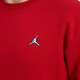 耐克（NIKE）外套男士春秋季运动服针织加绒保暖圆领卫衣套头衫DQ7521-091 DQ7521-687红色加绒 2XL