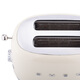 SMEG toaster toaster TSF01 multi-function retro home breakfast milk white