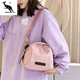 Cool Kangaroo 2025 new Oxford cloth canvas fashionable casual lightweight and versatile women's bag shell bag one-shoulder crossbody bag small bag black (large size)