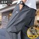 Jeep Spirit Jeep Pure Pure Cotton Men's informal en otoño e invierno Nuevo talla de gran tamaño, jóvenes, pantalones de trabajo de bolsillo al aire libre JP] HD9201-Khaki XL