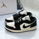 耐克（NIKE）AJ1男鞋女鞋 Air Jordan 1 Low aj1低帮复古耐磨板鞋休闲篮球鞋 FB9893-101 黑白 熊猫 41