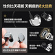 Misheng Tianheba auriculares para juegos Wired Delta Delta Mobile Eports Eports con auriculares micrófonos Escuchar y reconocimiento de sonido Cable conmutable a nivel de fiebre de 3.5 mm con micrófono + Nebulosa Tarjeta de sonido