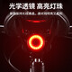 Captain Tas Road Bike Tail Light Intelligent Brake Sensor Light Mountain Bike Night Riding Warning Light Headlight Charging Cycling Accessories Q3 Alloy Model Intelligent Sensor Sitting Bow Model 5 Modes