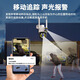
Radivision 4g surveillance does not require wireless wifi phone remote 360-degree no blind spots with night vision panoramic outdoor monitor rural home use without network [WIFI dual lens] dual camera 8 million + 64G card