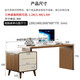 Silan Mengbei solid wood desk and cabinet integrated desk light luxury modern corner computer desk home bedroom study workbench writing desk upgraded solid wood desk without chair 1200*600*770mm (keyboard tray shot separately)