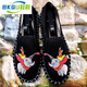 Bkqu Old Beijing tela zapatos de estilo de estilo chino Fire Dragon, pequeño, debe tomar una foto del Big One 38