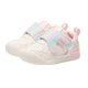 Carter Rabbit Children's Shoes Children's Toddler Shoes Small K Shield Autumn and Winter Velvet Ankle Stable Shoes Boys Girls Infants Soft Soled Cotton Shoes White Pink Blue - Microfiber Leather 22 Inner Length 13.5cm Foot Length 12.5-13.0