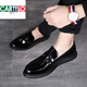 Zapatos de cuero de verano de marca de marca Cartelo Trendy Bean Summer de cuero de verano